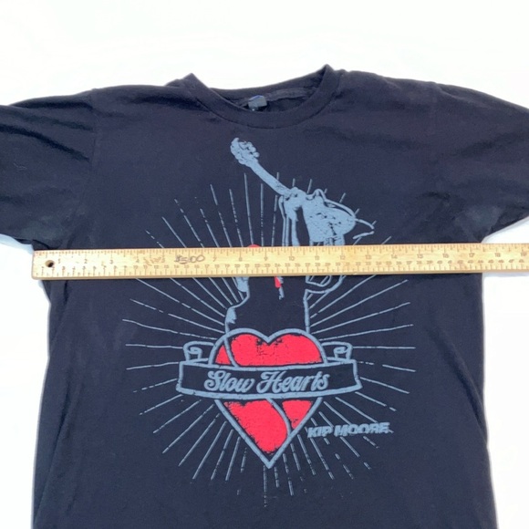 Kip Moore Slow Hearts Graphic Tee by tultex pre shrink ring spun cotton - Picture 8 of 11